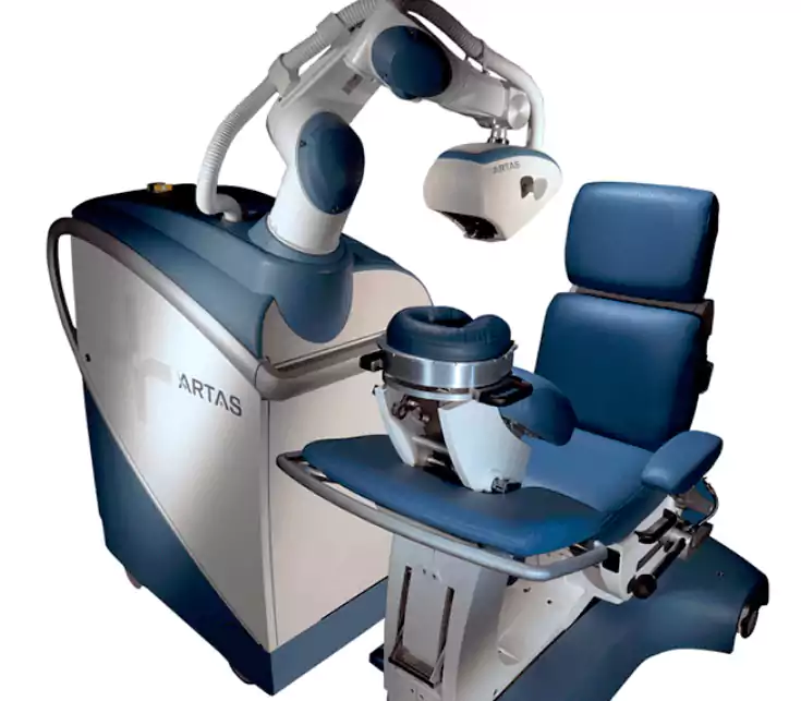Robotic hair transplantation in Turkey using the Artas device