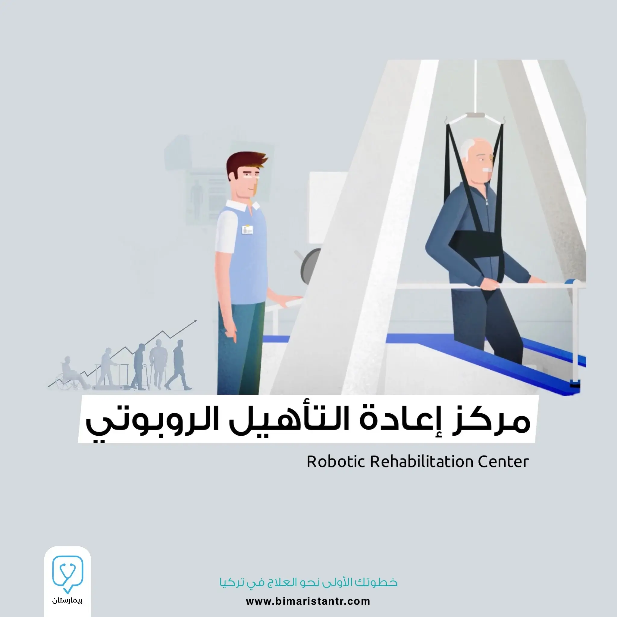 Robotic-rehabilitation center
