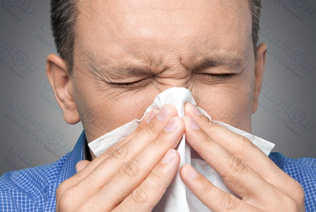 Sinusitis causes sneezing and nasal congestion