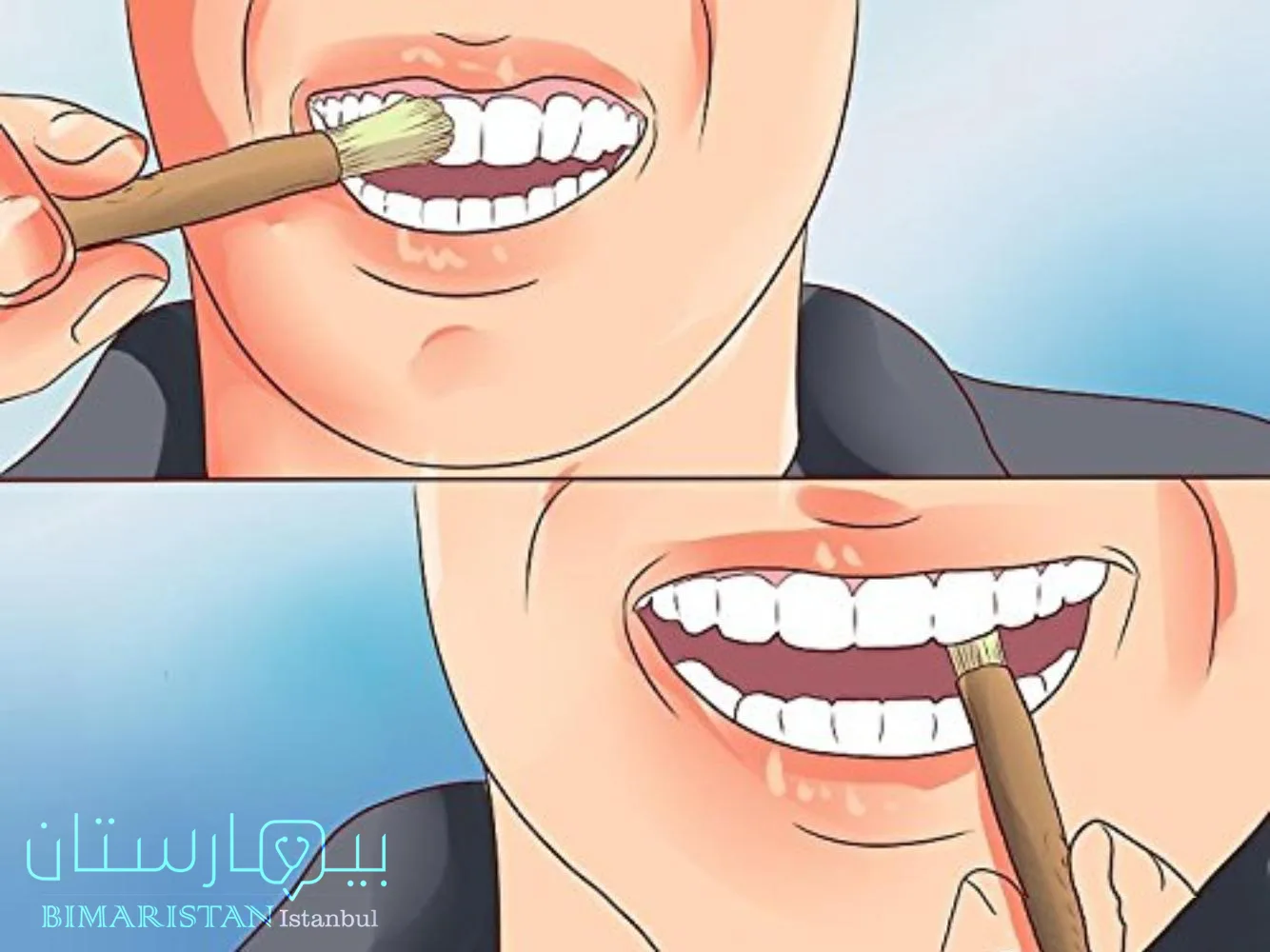How to use the miswak