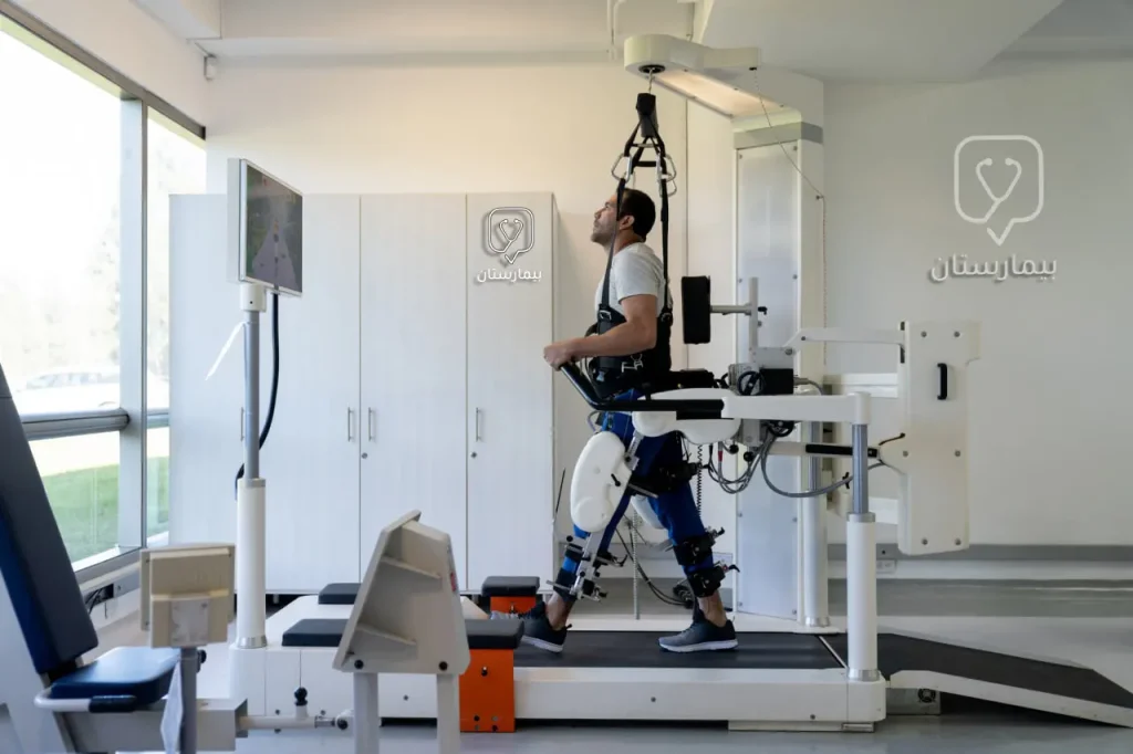 روبوت العلاج الفيزيائي في مشفى مدينة مرسين