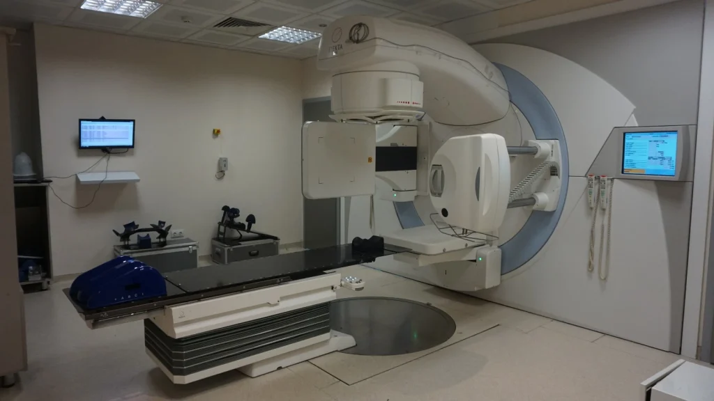 صورة لإحدى غرف التصوير الشعاعي في مستشفى سعدي كونوك للتعليم والبحوث