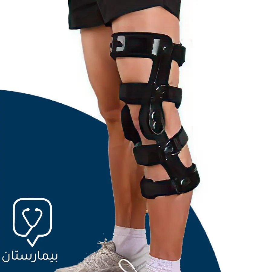 One type of knee brace, specifically the functional type