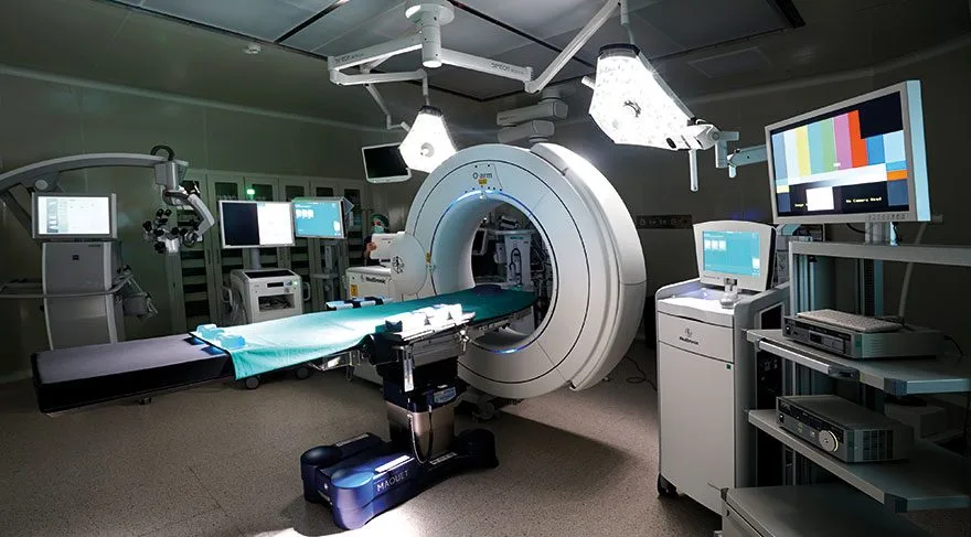 A picture from one of the imaging rooms at the NB Private Brain Hospital in Istanbul 