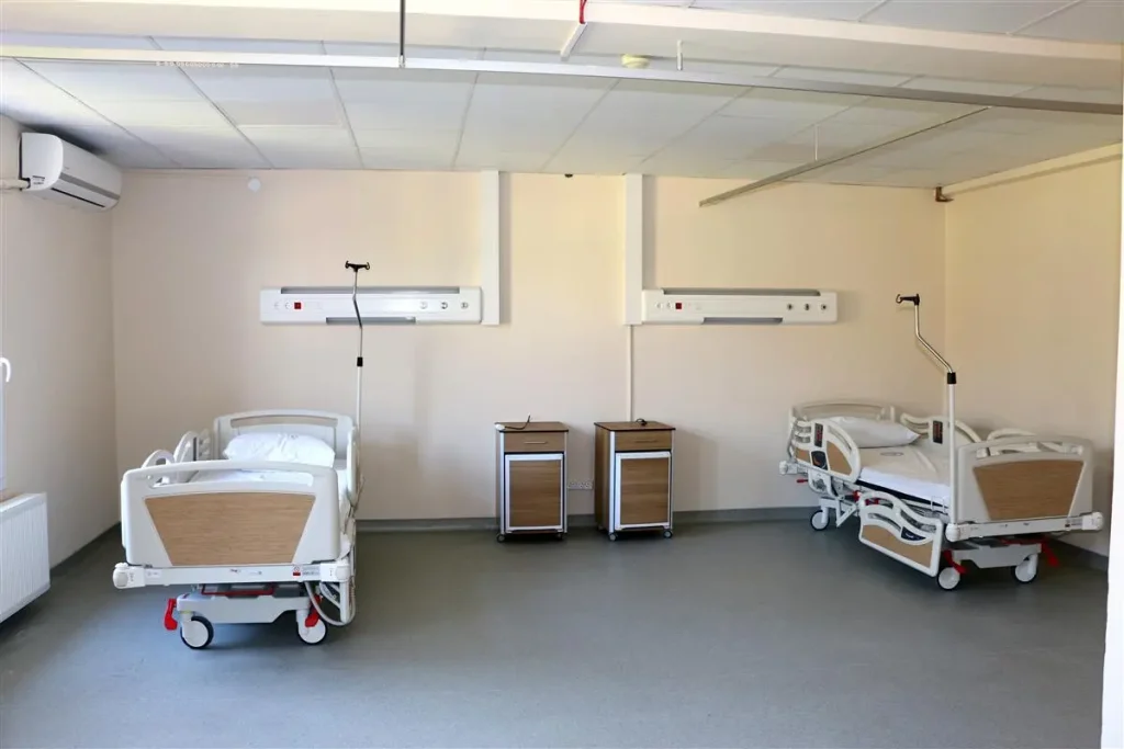 Rooms in the Chest Diseases Clinic
