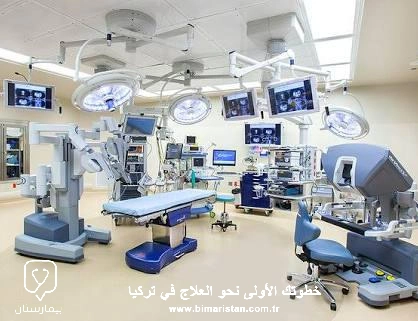 Robotic surgery in the hospital
