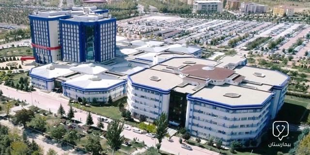 Structure of Selcuk University Hospital in Konya