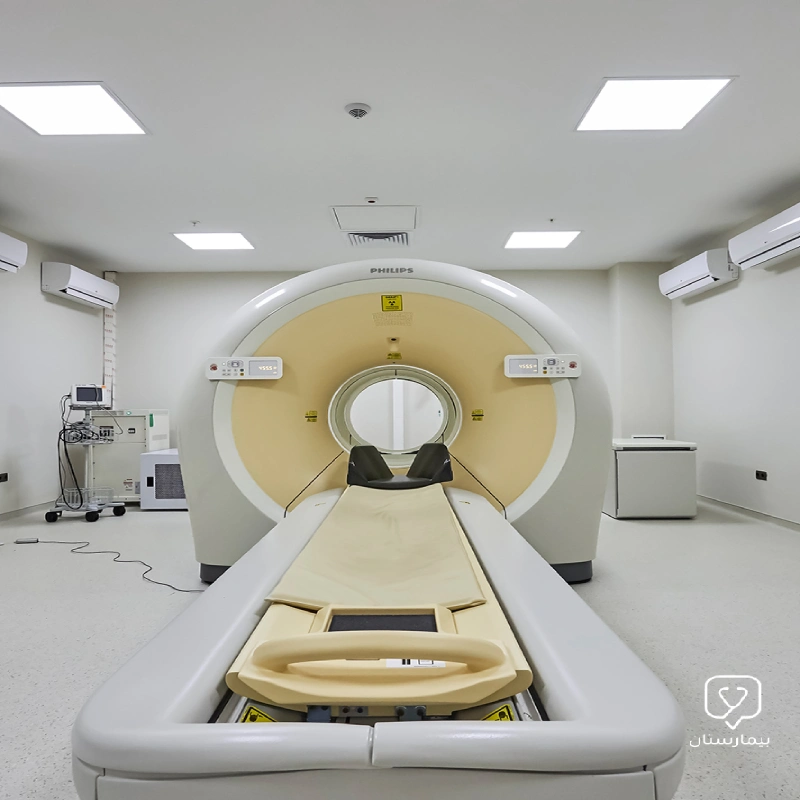 A picture of one of the imaging devices in the hospital