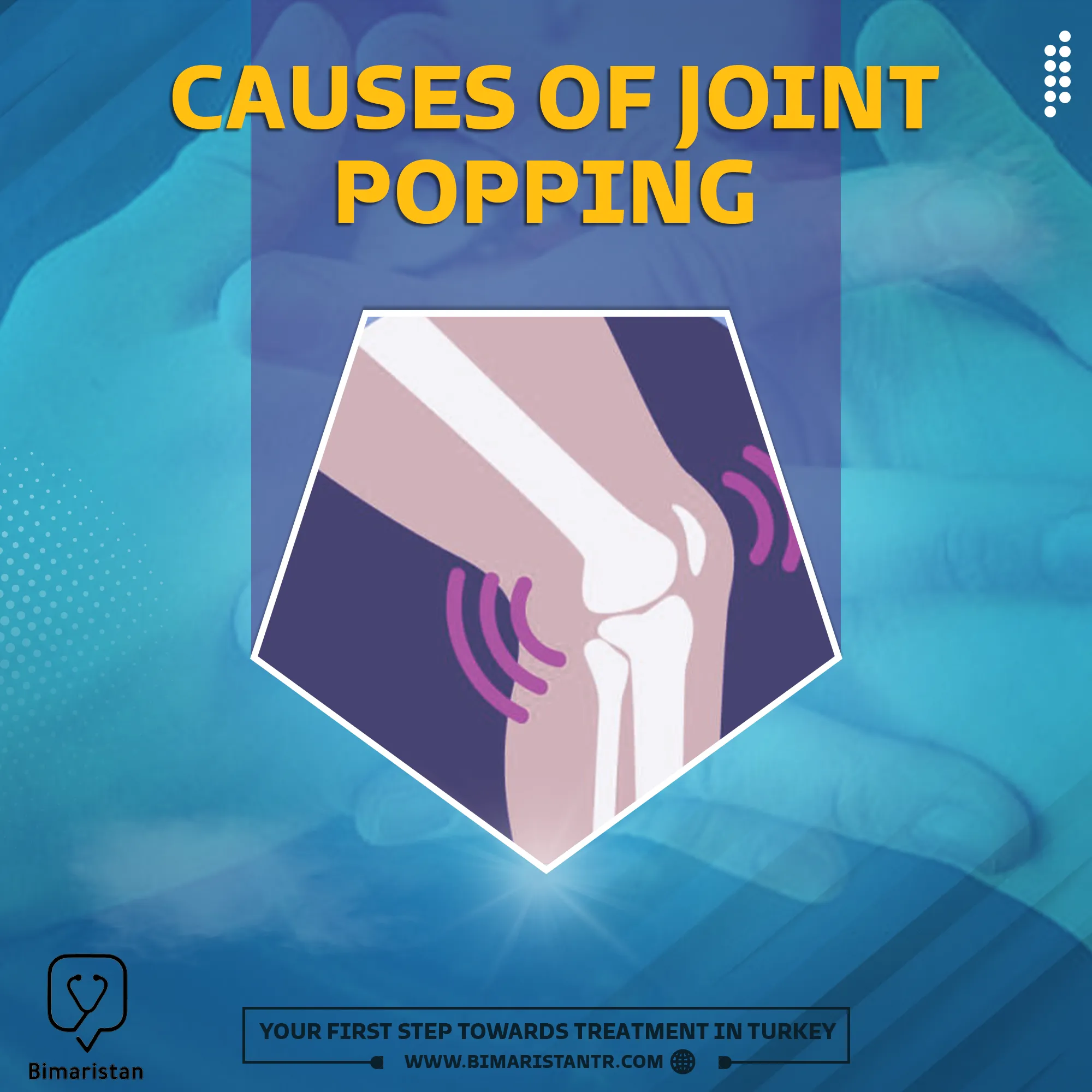 Causes of noisy joints in young people