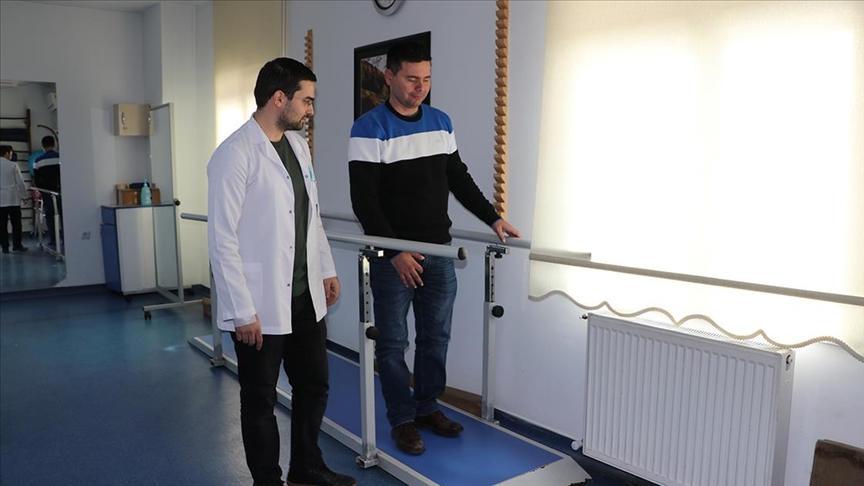 Machka Ömer Birhanoğlu Hastanesi'nde Fizik Tedavi
