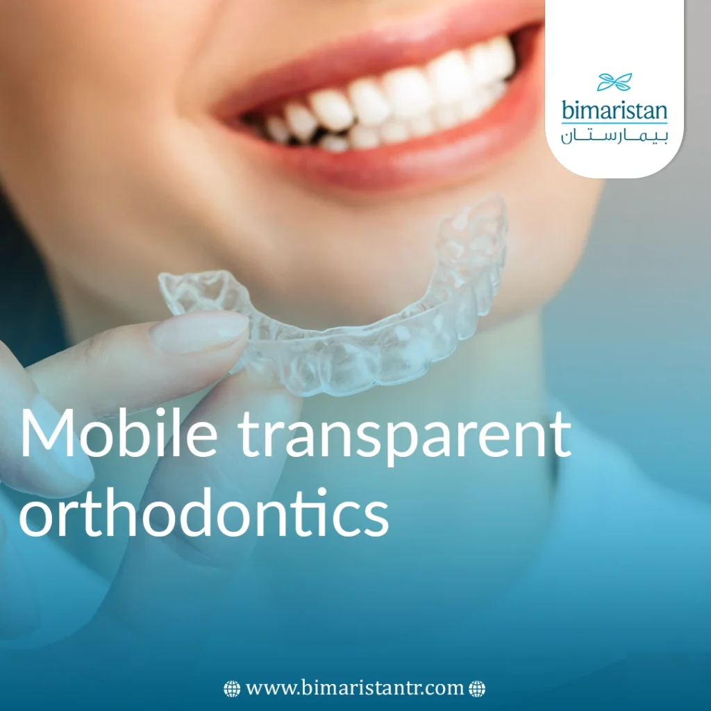 Mobile transparent orthodontics